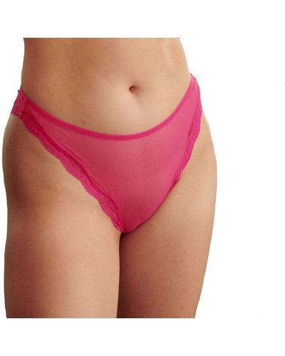 Blush Lingerie Lotus High Leg Bikini - Pink
