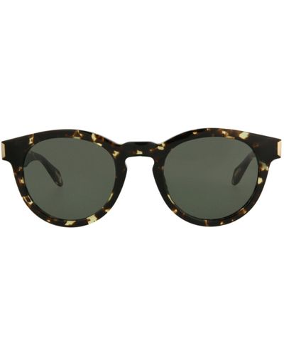 Just Cavalli Round-frame Acetate Sunglasses - Green