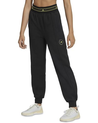 adidas By Stella McCartney Activewear Fitness jogger Pants - Black