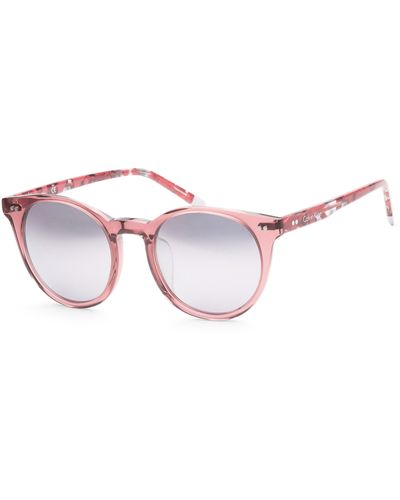Calvin Klein 50mm Red Sunglasses Ck4347sa-604 - Pink