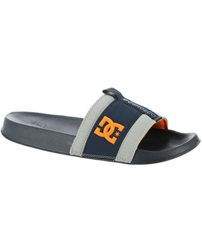DC Shoes Lynx Slide Slip-on Casual Slide Sandals - Blue