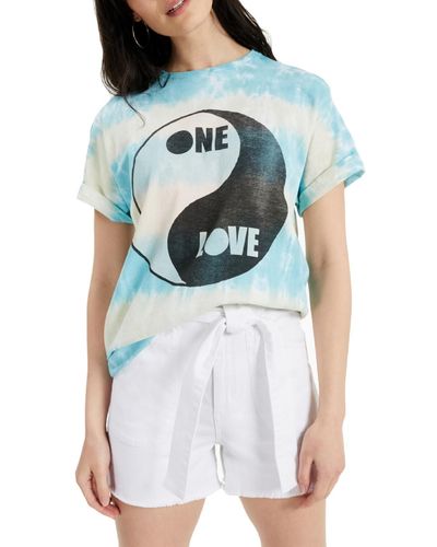 Junk Food One Love Graphic T-shirt - Blue