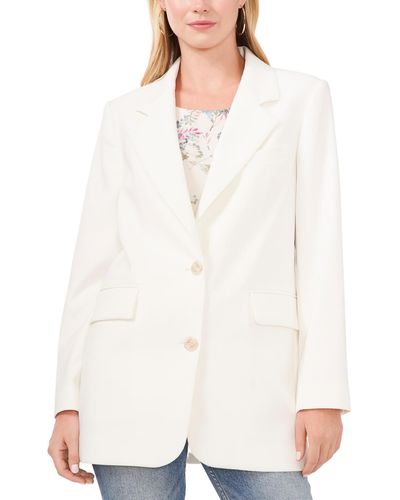 Vince Camuto Office Business Two-button Blazer - White
