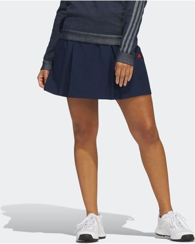 adidas Made To Be Remade Flare Golf Skirt - Blue