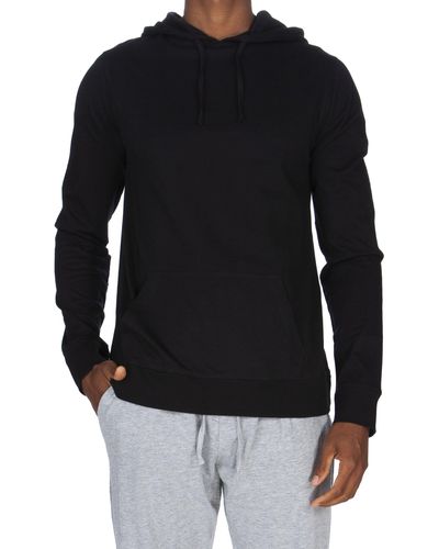 Unsimply Stitched Super Soft Pullover Hoodie - Black