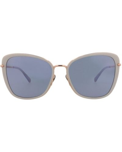 Pomellato Cat Eye-frame Acetate Sunglasses - Blue