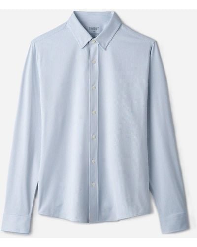 Rhone Commuter Shirt- Slim Fit - Blue