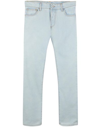 Marcelo Burlon Cross Patch Slim Jeans - Blue