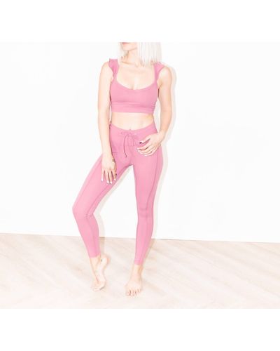 Year Of Ours Runner legging - Pink
