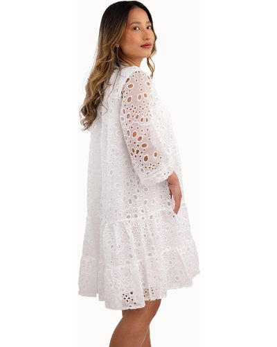 BeReal Audrey Dress - White
