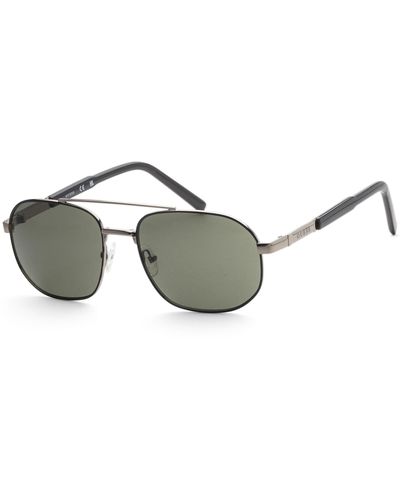 Guess 57mm Black Sunglasses Gf0250-06n - Metallic