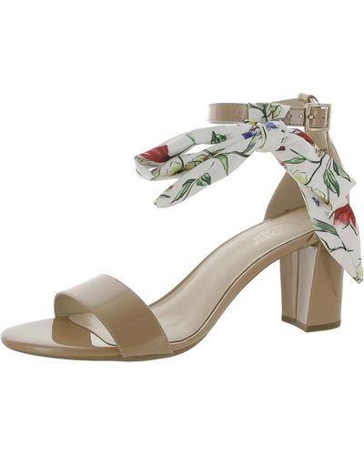 Aerosoles Bird Of Paradise Padded Insole Ankle Strap Dress Sandals - Natural