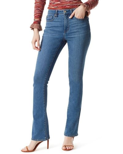 Sam Edelman Penny Mid-rise Medium Wash Bootcut Jeans - Blue