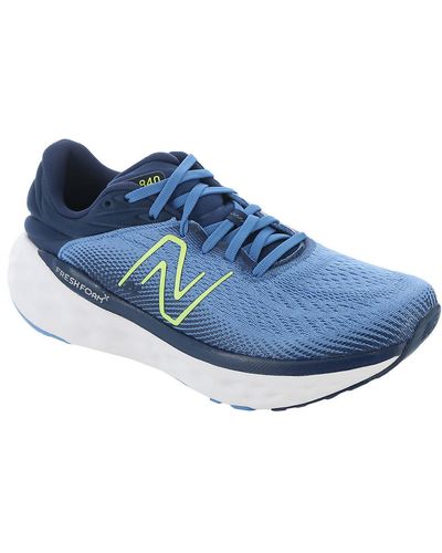 New Balance Fresh Foam X 840v1 Padded Insole Knit Casual And Fashion Sneakers - Blue