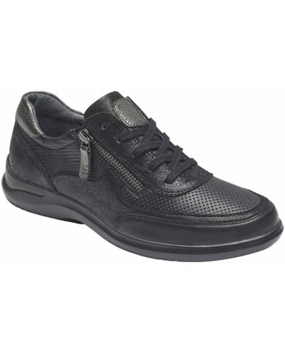 Aravon Pc Tie Shoes - D/wide Width In Black