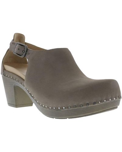 Dansko Sassy Heeled Shoes - Gray
