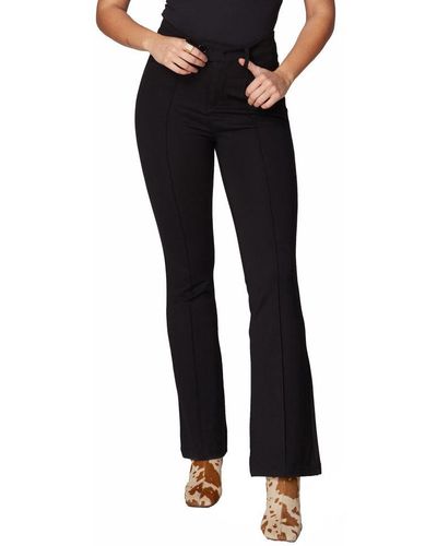 Lola Jeans Azure-jblk High Rise Trouser Pant - Black