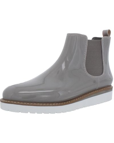 Steve Madden Puddles Ankle Water Resistant Chelsea Boots - Gray