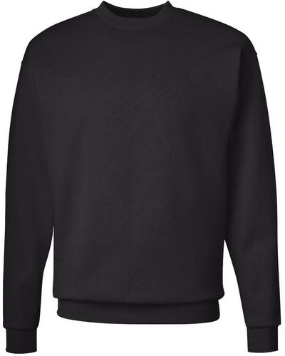 Hanes Ecosmart Crewneck Sweatshirt - Black