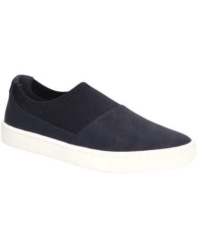 Bella Vita Veanna Faux Leather Lifestyle Casual And Fashion Sneakers - Blue