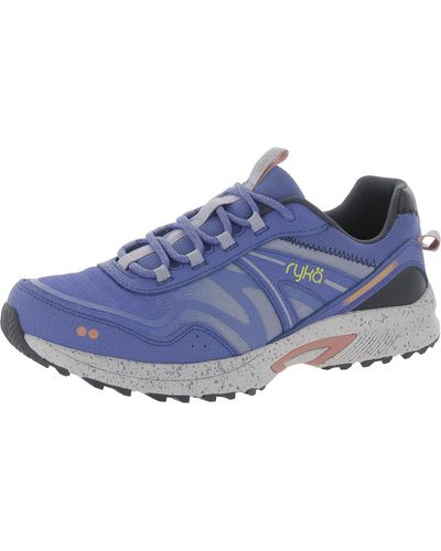 Ryka Sky Walk Trail 2 Walking Fitness Athletic And Training Shoes - Blue