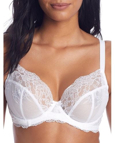 Panache Ana Side Support Plunge Bra - White