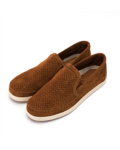 Minnetonka Pacific Slip On Shoes - Brown