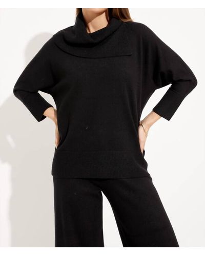 Joseph Ribkoff Asymmetrical Sweater - Black