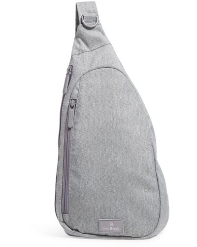 Vera Bradley Factory Style Lighten Up Essential Sling Backpack - Gray