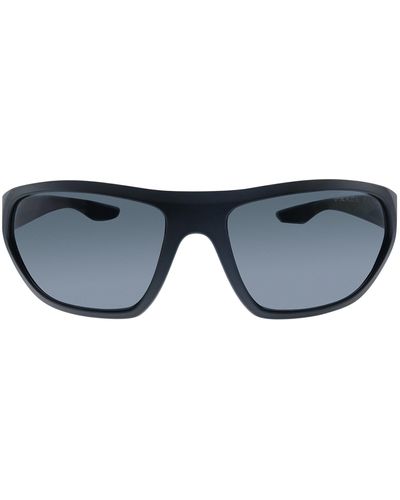 Prada Linea Rossa Ps 18us 1bo5z1 Wrap Polarized Sunglasses - Black