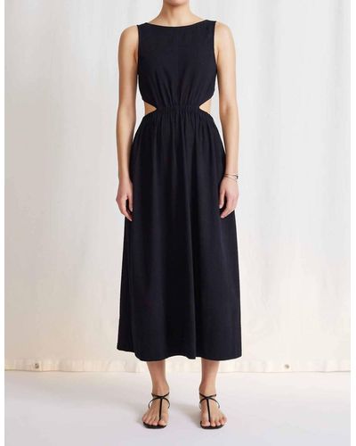 Apiece Apart Dia Cut-out Maxi Dress - Black