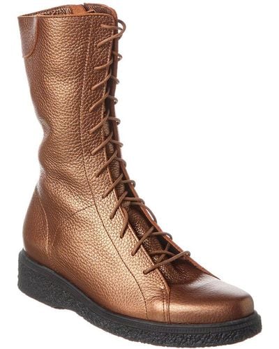 Arche Joekow Leather Boot - Brown