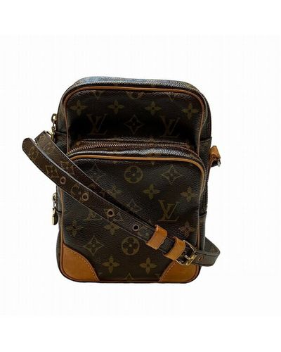Louis Vuitton Amazon Canvas Shoulder Bag (pre-owned) - Black