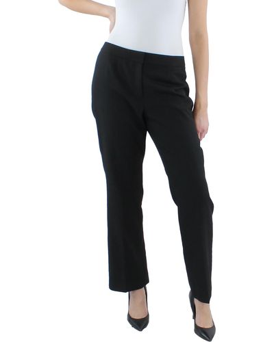 Le Suit Petites Knit Office Dress Pants - Black