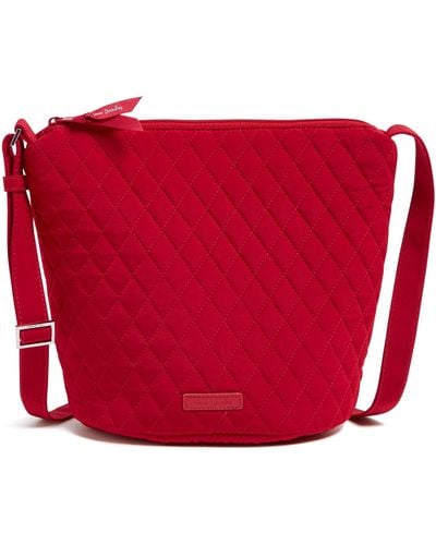 Vera Bradley Bucket Crossbody Bag - Red