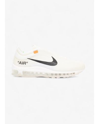 NIKE X OFF-WHITE Air Max 97 Og Off The10 / Cone / Ice Polyurethane - White