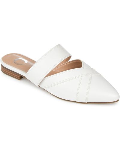 Journee Collection Collection Tru Comfort Foam Stasi Mule - White