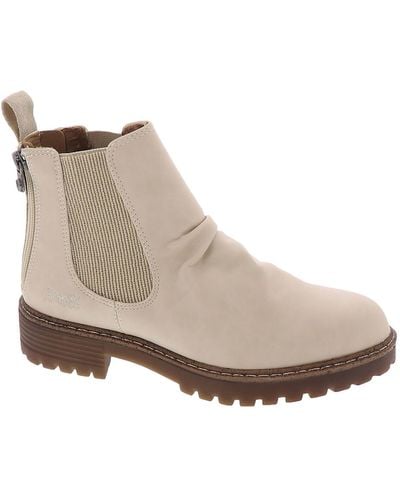 Blowfish Malibu Redsen-2 Ankle Pull On Chelsea Boots - Natural