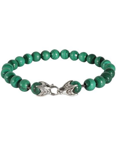David Yurman Spiritual Beads Malachite Bracelet - Green