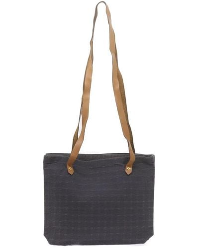 Hermès Canvas Shoulder Bag (pre-owned) - Blue