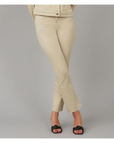 Lola Jeans Kate-sand High Rise Slim Jeans - Natural