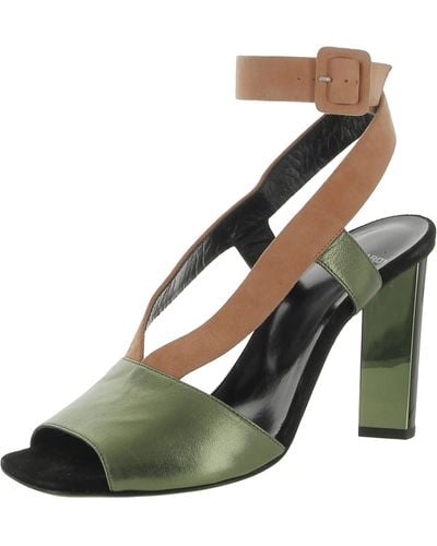 Pierre Hardy Leather Heels - Natural