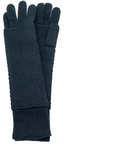 Portolano Two In One Gloves And Armwarmer - Blue