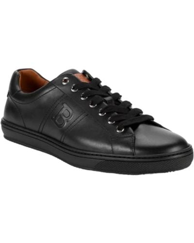 Bally Orivel 6240301 Black Leather Sneaker