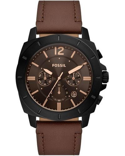 Fossil Privateer Chronograph - Brown