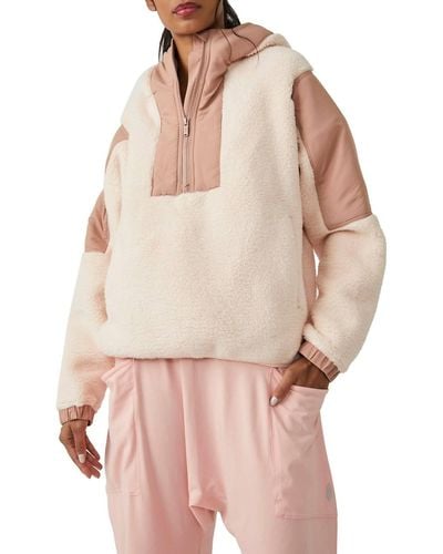 Free People Lead The Pack Pullover - Pink