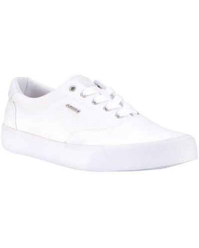 Lugz Flip Fitness Lifestyle Casual And Fashion Sneakers - White