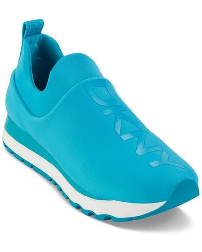 DKNY Jadyn Performance Lifestyle Slip-on Sneakers - Blue