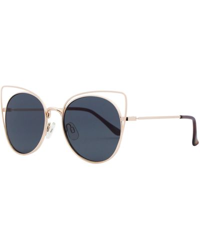 Lucky Brand Buttefly Sunglasses Harlan Gold 54mm - Blue