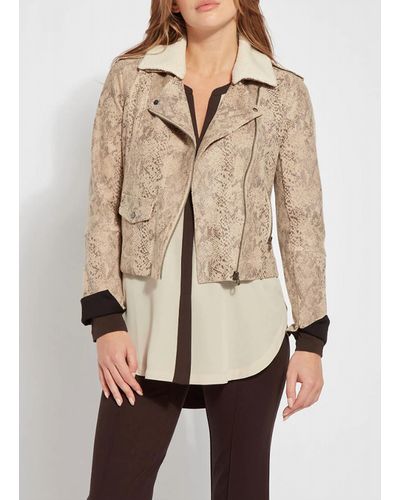 Lyssé Rosalind Detachable Collar Jacket - Natural